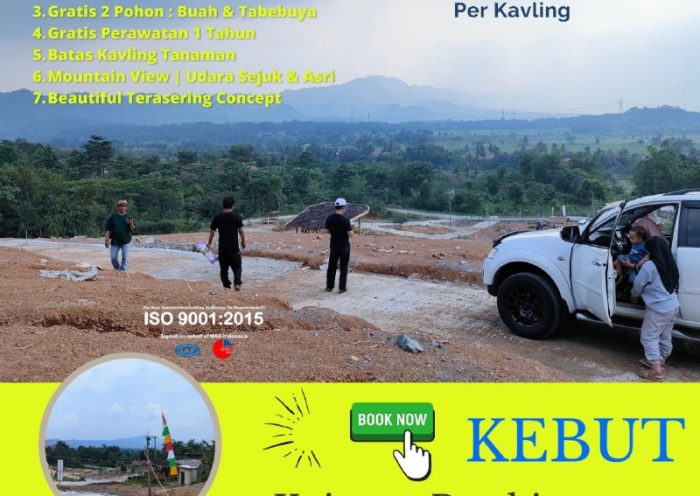 Jual Tanah Kavling Premium dan Strategis Uthopia Land Phase 2