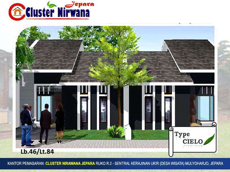 Jual Unit Rumah Cantik Kualitas Ok tanpa Perlu Renovasi di Cluster Nirwana Jepara - Jawa Tengah